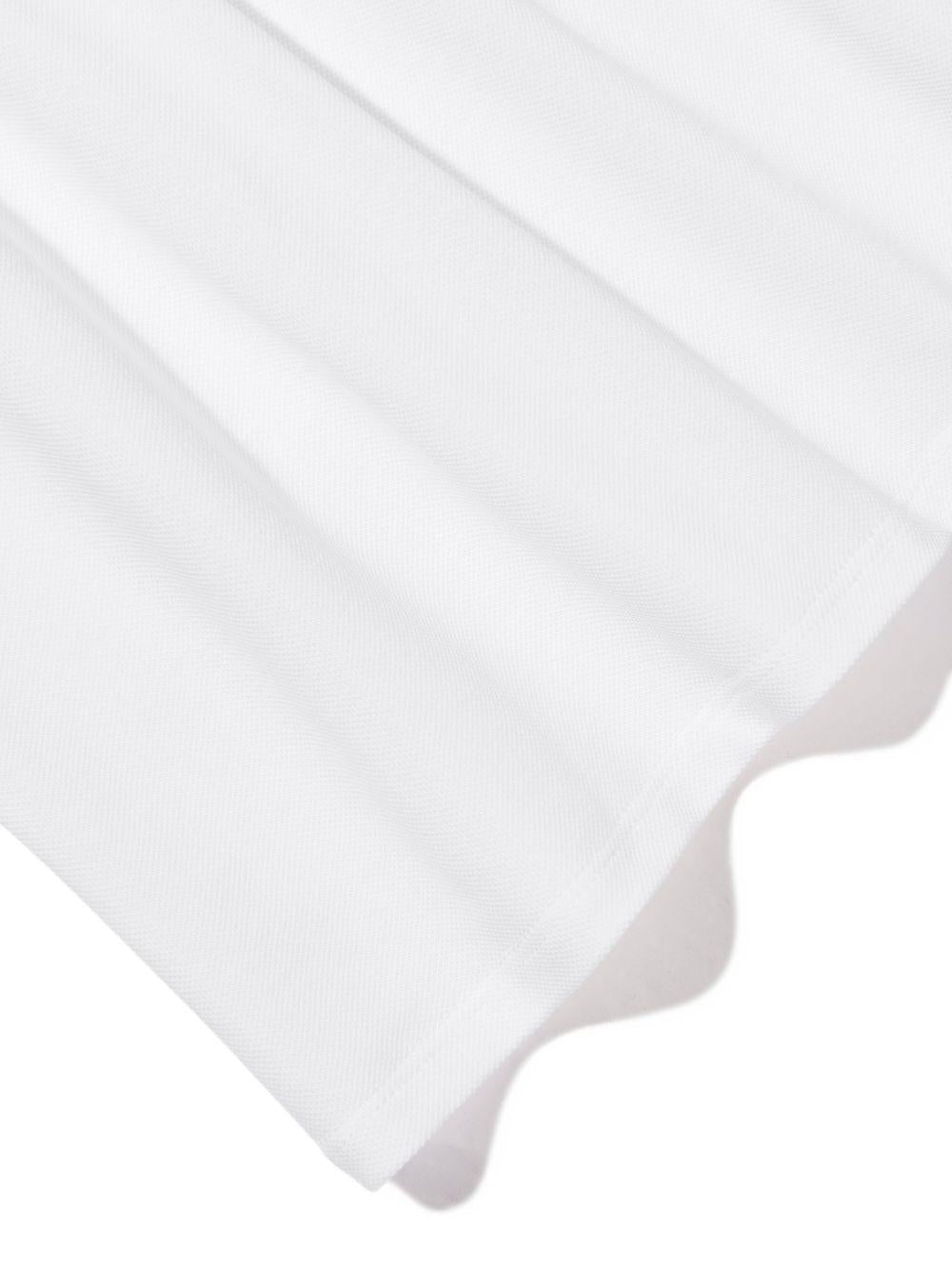 Abito da bambina Moschino Kids bianco con ricamo a fiori - Rubino Kids