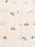 Abito in tulle per bambina Konges Sløjd rosa con decorazione - Rubino Kids