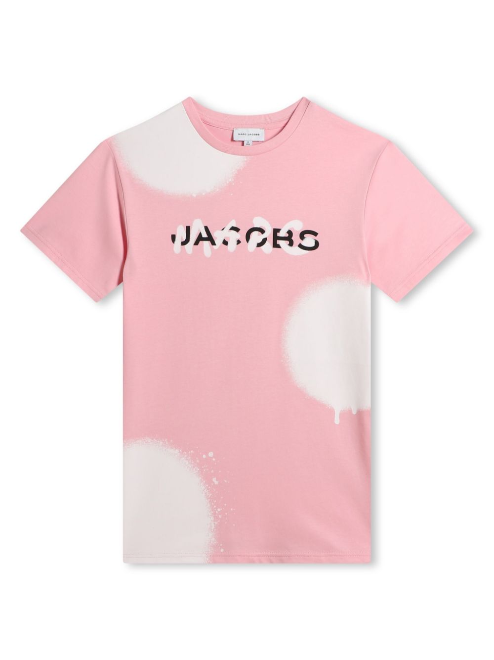 Abito modello T-Shirt con stampa Spray Spots - Rubino Kids