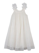 Abito per bambina Billieblush bianco a fiori - Rubino Kids