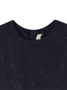 Abito per bambina Billieblush blu in tulle con paillettes - Rubino Kids
