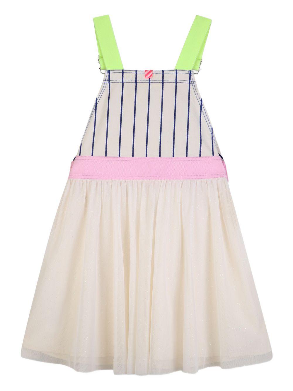 Abito per bambina Billieblush multicolore con gonna in tulle - Rubino Kids