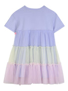 Abito per bambina Billieblush multicolore girocollo - Rubino Kids