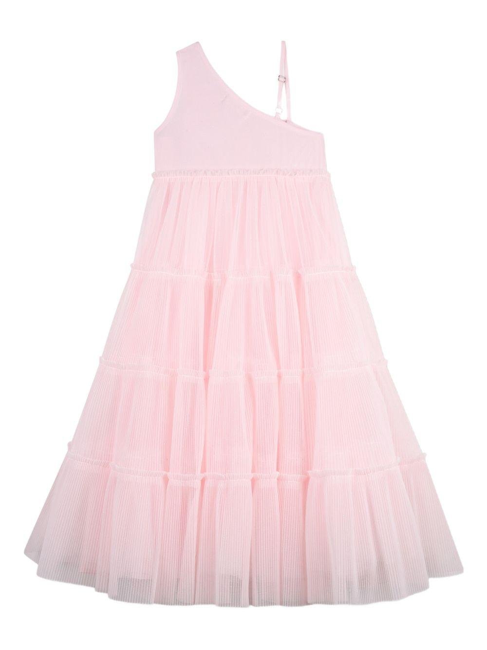 Abito per bambina BIllieblush rosa con design asimmetrico - Rubino Kids