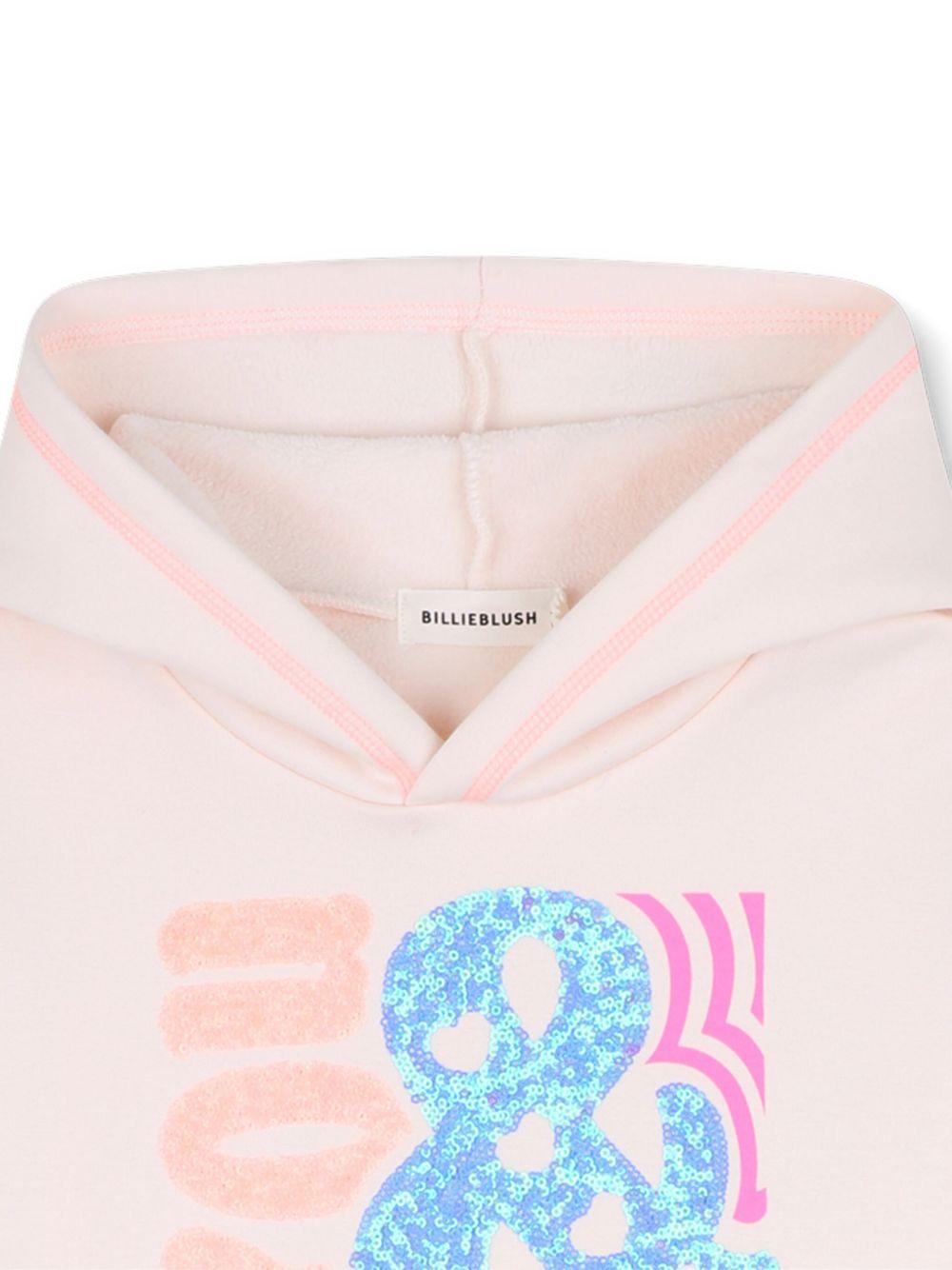 Abito per bambina Billieblush rosa con stampa "You & Me" - Rubino Kids