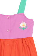 Abito per bambina Bobo Choses multicolore con gonna svasata - Rubino Kids