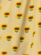 Abito per bambina Bobo Choses Sunflower giallo con stampa girasole - Rubino Kids