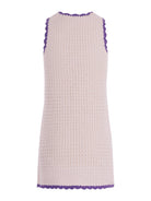 Abito per bambina Bonpoint bianco con lavorazione a uncinetto - Rubino Kids