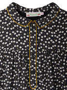 Abito per bambina Bonpoint Dorothee nero con stampa ciliegie - Rubino Kids