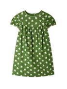 Abito per bambina Bonpoint verde con stampa grafica all - over - Rubino Kids