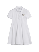 Abito per bambina Brunello Cucinelli Kids bianco modello polo - Rubino Kids
