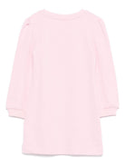 Abito per bambina Disney x Monnalisa rosa con stampa Stitch - Rubino Kids