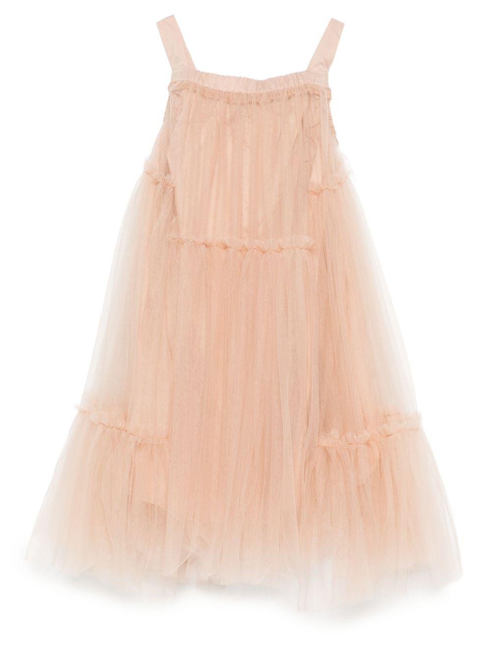 Abito per bambina Donsje beige in tulle - Rubino Kids