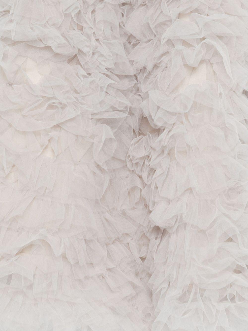 Abito per bambina Donsje grigio con gonna con dettagli arricciati - Rubino Kids