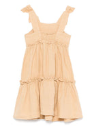 Abito per bambina Donsje Janne beige con dettaglio fiocco - Rubino Kids