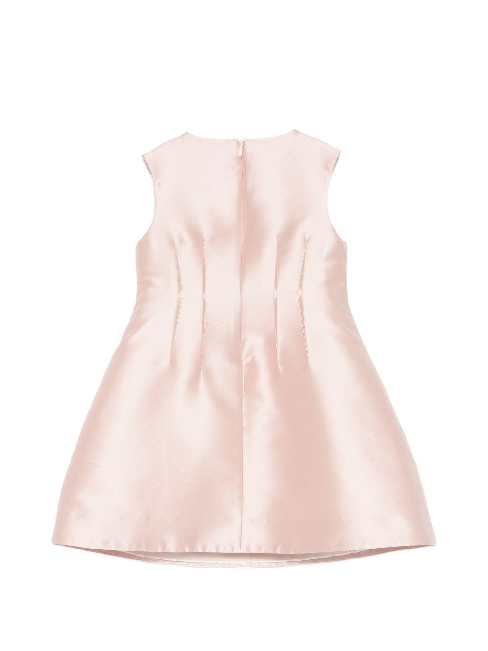 Abito per bambina Elie Saab Junior rosa con decorazioni sulle spalle - Rubino Kids
