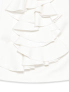 Abito per bambina Elisabetta Franchi La Mia Bambina bianco in raso - Rubino Kids