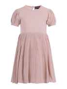 Abito per bambina Emporio Armani Kids rosa con maniche a sbuffo - Rubino Kids