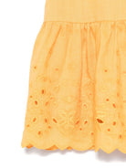 Abito per bambina Ermanno Scervino Junior giallo in pizzo sangallo - Rubino Kids