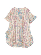 Abito per bambina ETRO KIDS multicolore con motivo paisley - Rubino Kids