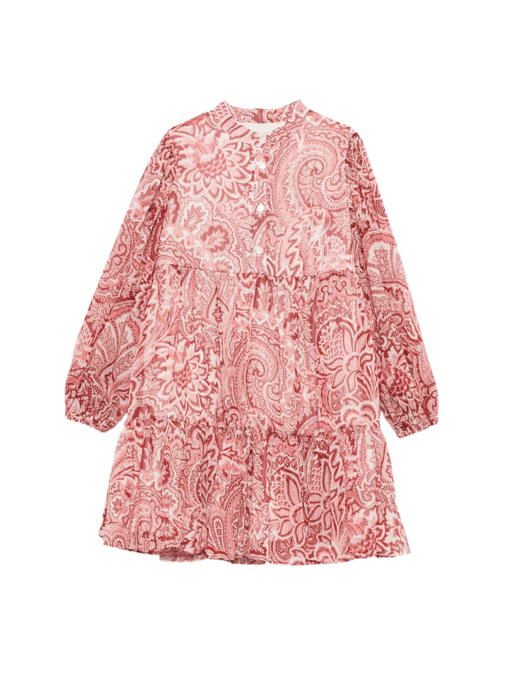 Abito per bambina ETRO KIDS rosa con stampa paisley - Rubino Kids