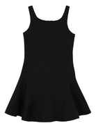 Abito per bambina Givenchy Kids nero con taglio svasato - Rubino Kids