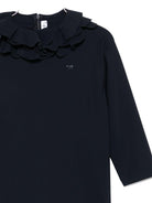 Abito per bambina Il Gufo blu con balze a strati - Rubino Kids