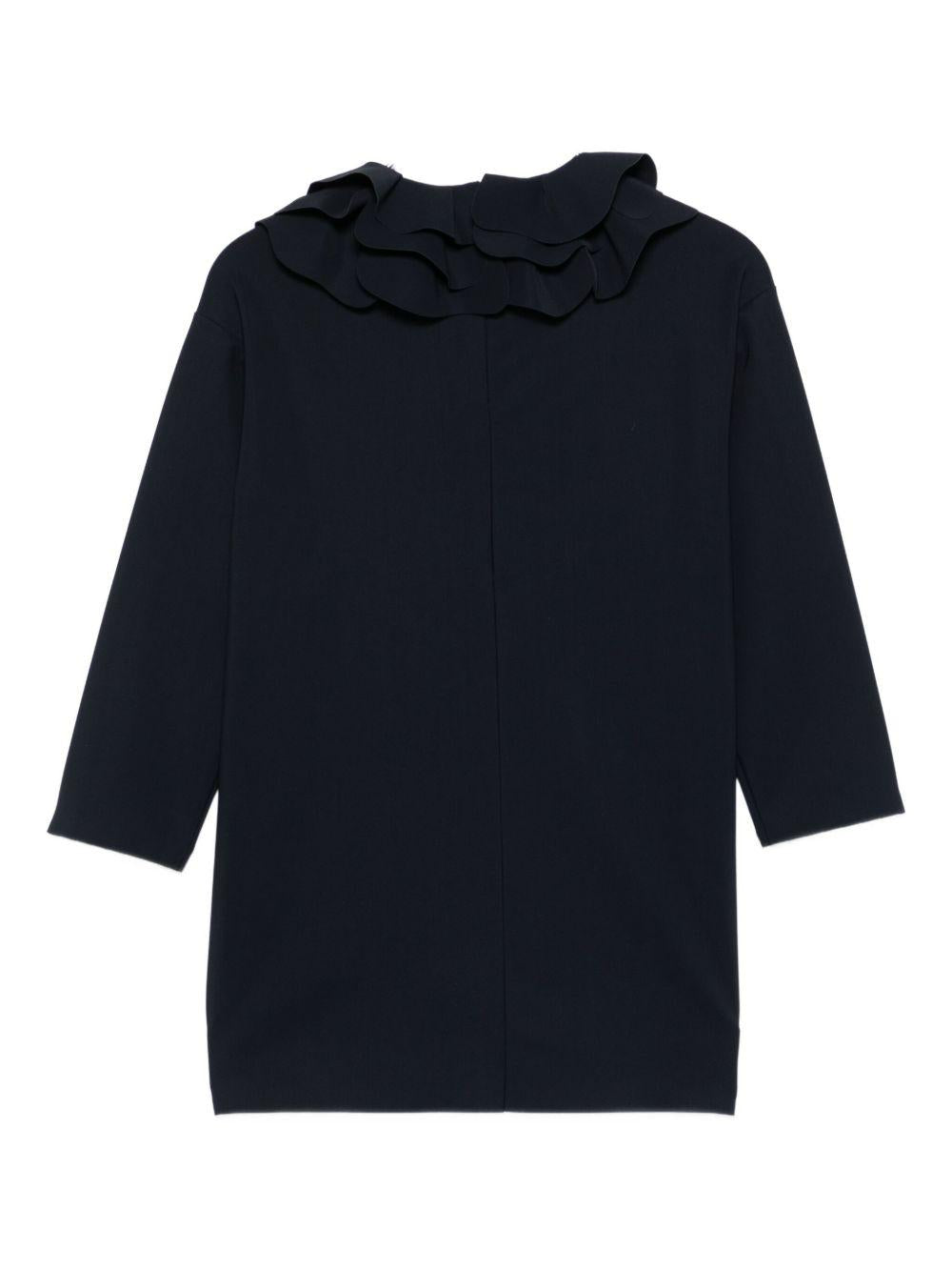 Abito per bambina Il Gufo blu con balze a strati - Rubino Kids