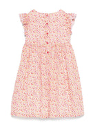 Abito per bambina Il Gufo rosa con dettagli con ruches - Rubino Kids