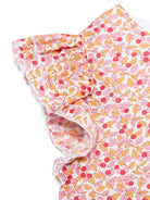 Abito per bambina Il Gufo rosa con dettagli con ruches - Rubino Kids