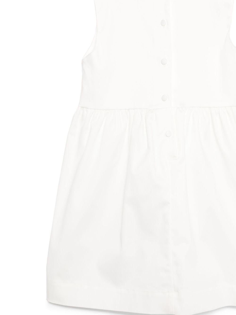 Abito per bambina JESURUM BABY Zoe bianco con scollo rotondo - Rubino Kids