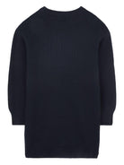 Abito per bambina Kenzo Kids blu con motivo Boke Flower - Rubino Kids