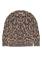 Abito per bambina Laneus Kids animalier a maniche lunghe - Rubino Kids