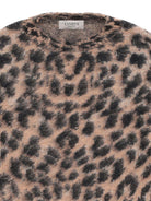 Abito per bambina Laneus Kids animalier a maniche lunghe - Rubino Kids