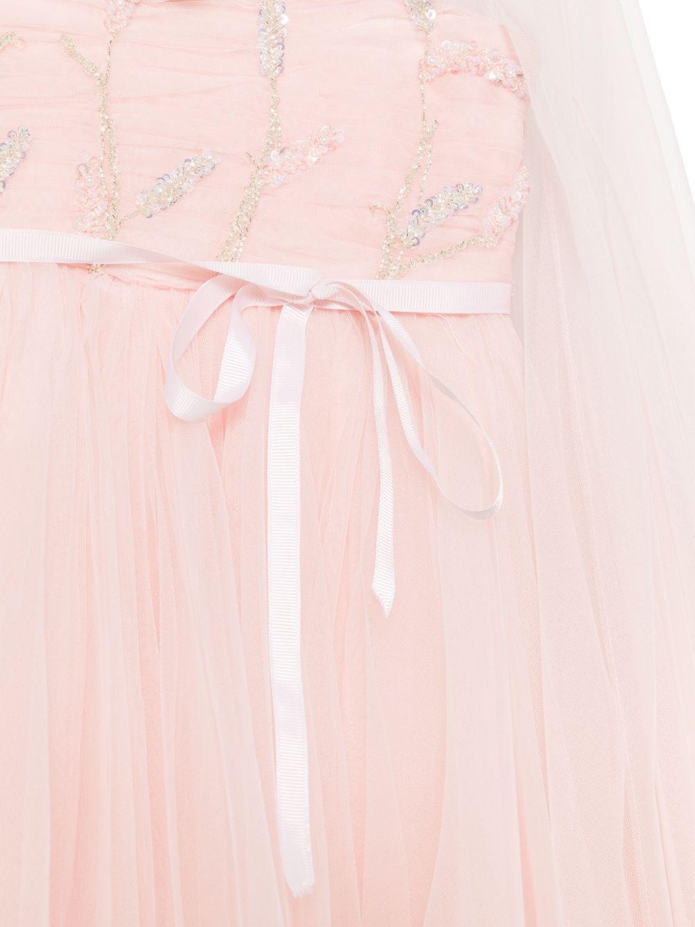 Abito per bambina MAISON AVA rosa in tulle - Rubino Kids