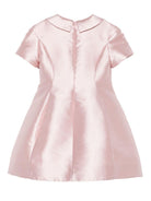 Abito per bambina Mi Mi Sol rosa con bottoni e colletto Peter Pan - Rubino Kids