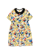 Abito per bambina Mini Rodini multicolore con stampa floreale - Rubino Kids