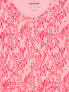 Abito per bambina Mini Rodini rosa con stampa astratta - Rubino Kids