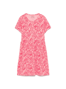 Abito per bambina Mini Rodini rosa con stampa astratta - Rubino Kids