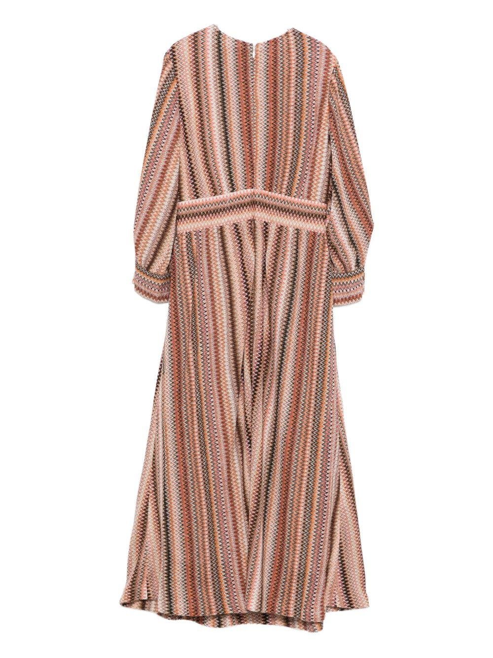 Abito per bambina Missoni Kids multicolore con motivo a chevron - Rubino Kids