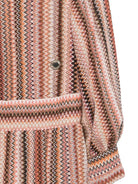 Abito per bambina Missoni Kids multicolore con motivo a chevron - Rubino Kids