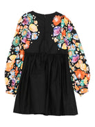 Abito per bambina Molo Cybil nero con stampa floreale - Rubino Kids