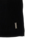 Abito per bambina Monnalisa nero con dettagli con ruches - Rubino Kids