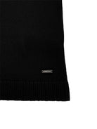 Abito per bambina Monnalisa nero con spalline incrociate - Rubino Kids