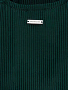 Abito per bambina Monnalisa verde con dettaglio cut - out - Rubino Kids