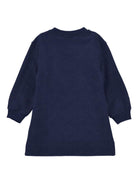 Abito per bambina Monnalisa x Disney blu con stampa Minnie Mouse - Rubino Kids