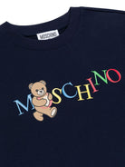 Abito per bambina Moschino Kids blu modello felpa - Rubino Kids