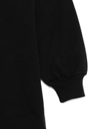 Abito per bambina Moschino Kids nero con stampa Teddy Bear - Rubino Kids