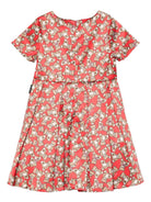 Abito per bambina Moschino Kids rosso con stampa Teddy Bear - Rubino Kids