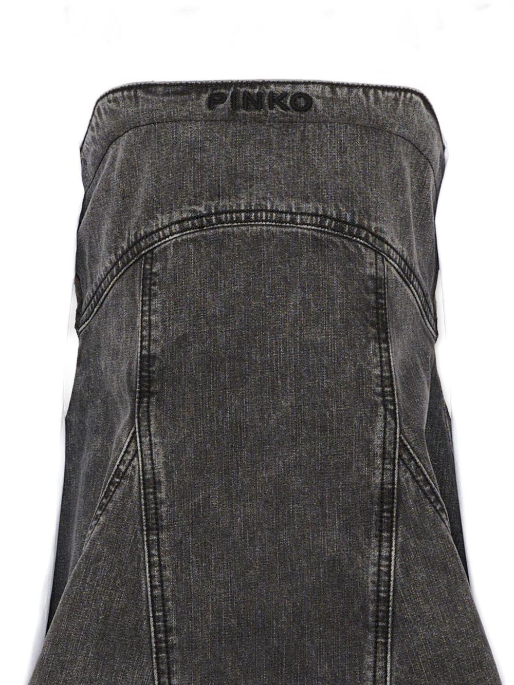 Abito per bambina Pinko Kids multicolore con colletto a punta - Rubino Kids